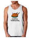 Happy Thanksgiving Loose Tank Top-Mens-LooseTanktops-TooLoud-White-Small-Davson Sales