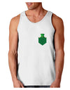 Leprechaun Peeking Out of Faux Pocket Loose Tank Top by TooLoud-Loose Tank Top-TooLoud-White-Small-Davson Sales