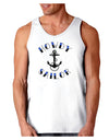 Howdy Sailor Nautical Anchor Loose Tank Top-Loose Tank Top-TooLoud-White-Small-Davson Sales