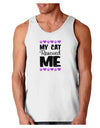 My Cat Rescued Me Loose Tank Top-Loose Tank Top-TooLoud-White-Small-Davson Sales