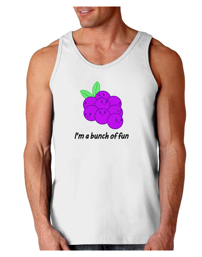 Grapes - I'm a Bunch of Fun Loose Tank Top-Loose Tank Top-TooLoud-White-Small-Davson Sales