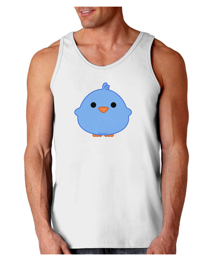 Cute Little Chick - Blue Loose Tank Top by TooLoud-Loose Tank Top-TooLoud-White-Small-Davson Sales