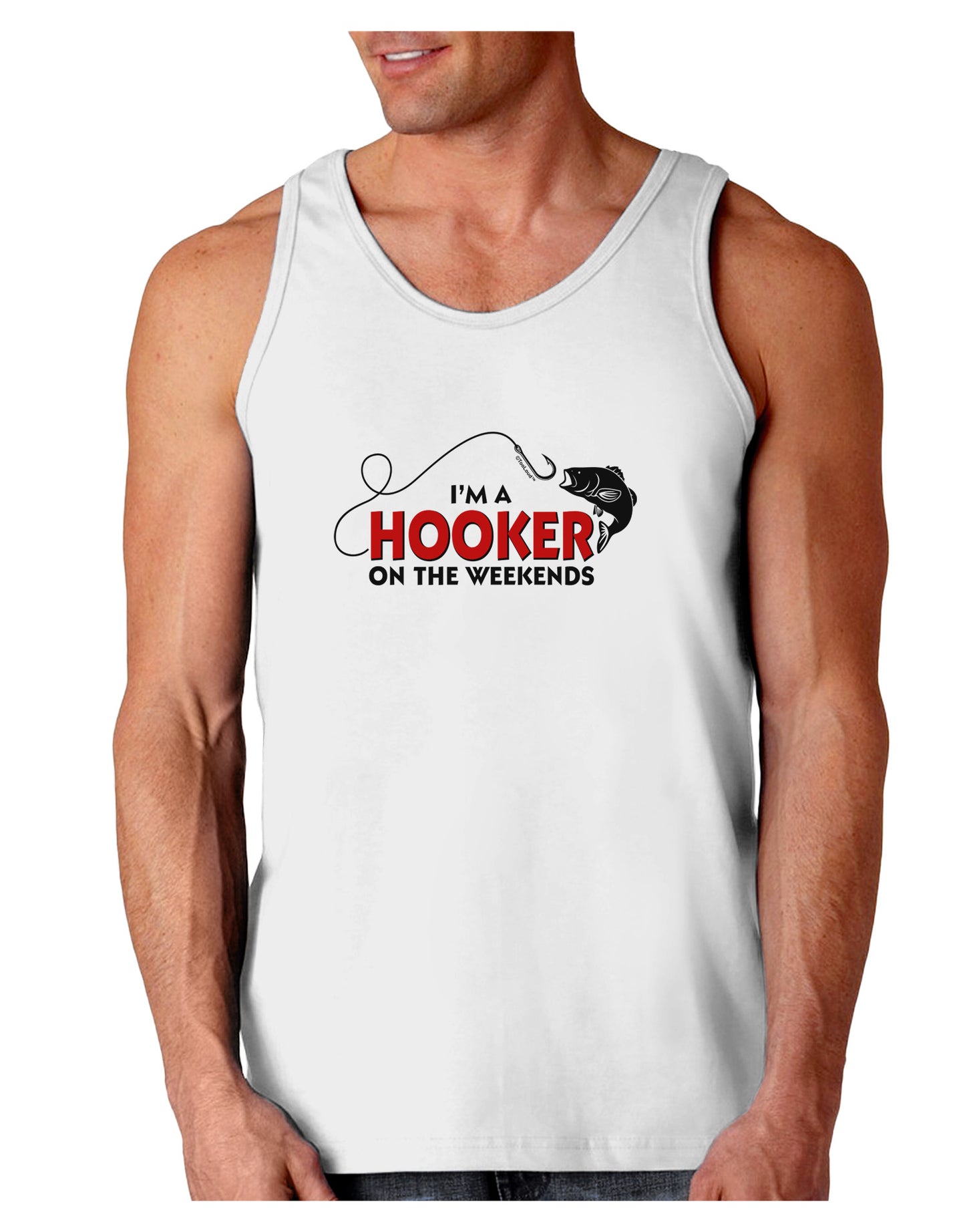 I'm A Hooker Loose Tank Top-Loose Tank Top-TooLoud-White-Small-Davson Sales