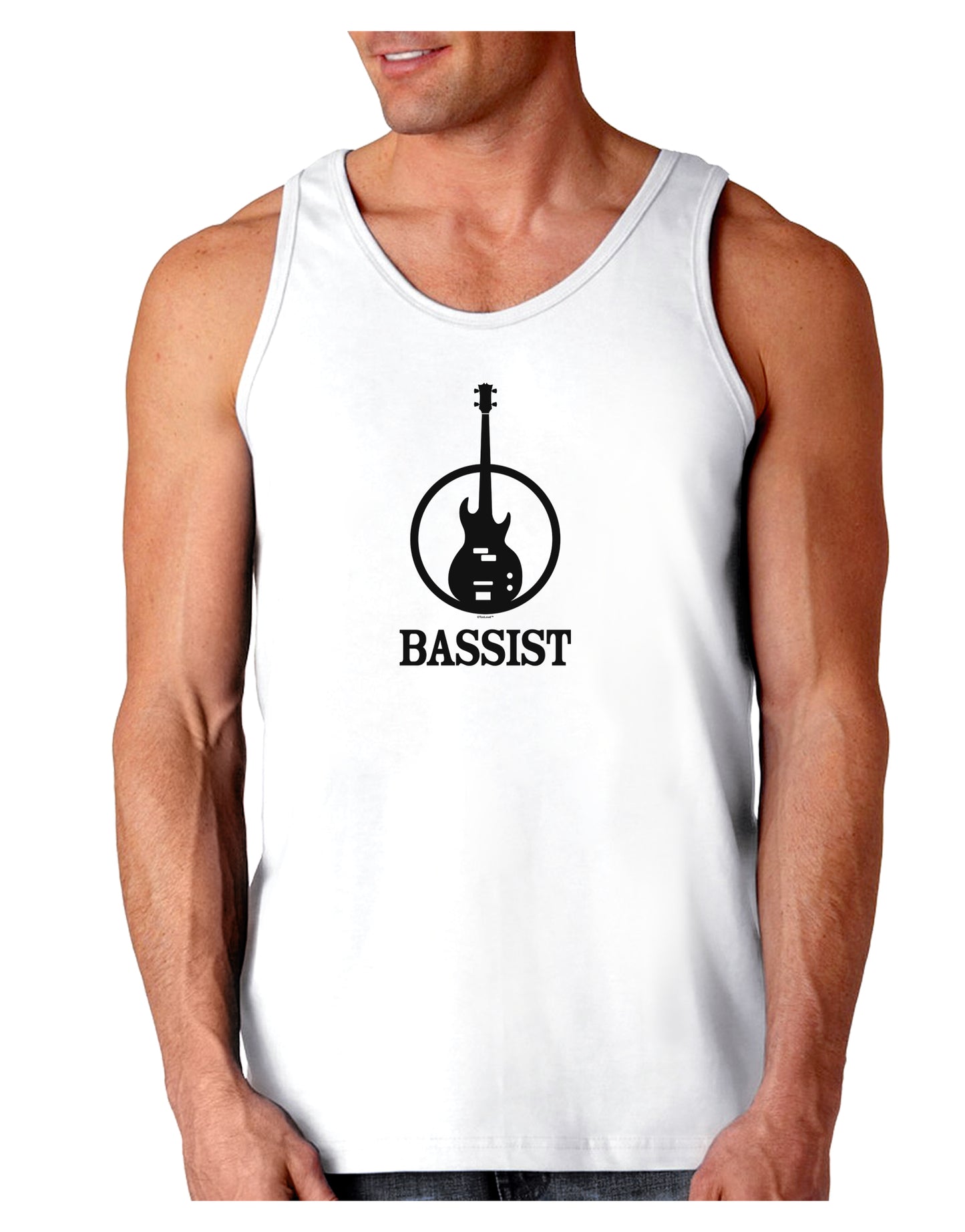 Bassist Loose Tank Top-Loose Tank Top-TooLoud-White-Small-Davson Sales