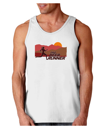 Pro Beer Runner Woman Loose Tank Top-Loose Tank Top-TooLoud-White-Small-Davson Sales