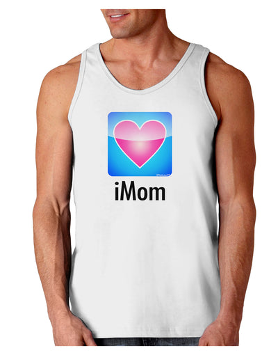 iMom - Mothers Day Loose Tank Top-Loose Tank Top-TooLoud-White-Small-Davson Sales