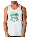 Fun Summer Beach Scene - Beach Bum Loose Tank Top  by TooLoud