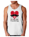 I Mustache You To Be My Valentine Loose Tank Top-Loose Tank Top-TooLoud-White-Small-Davson Sales