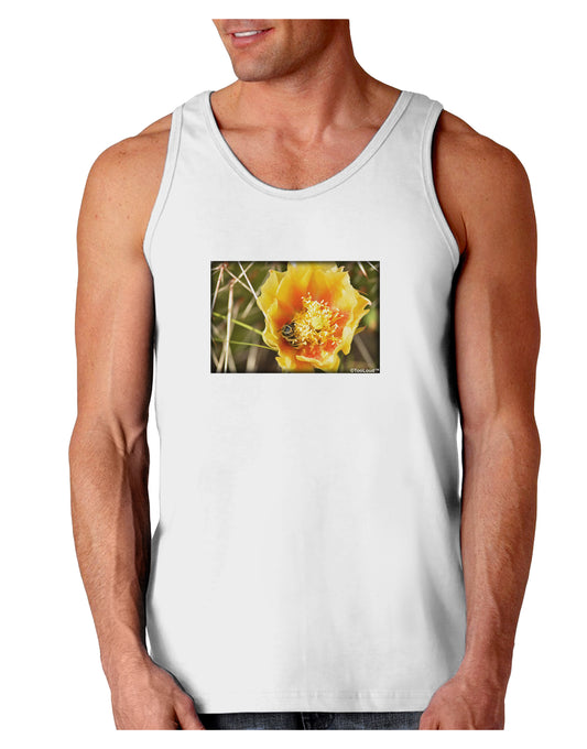 Bee Cactus Loose Tank Top-Loose Tank Top-TooLoud-White-Small-Davson Sales