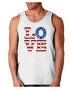 American Love Design - Distressed Loose Tank Top by TooLoud-Loose Tank Top-TooLoud-White-Small-Davson Sales