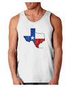 State of Texas Flag Design - Distressed Loose Tank Top-Loose Tank Top-TooLoud-White-Small-Davson Sales