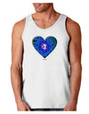 Water Droplet Heart Blue Loose Tank Top by TooLoud-Loose Tank Top-TooLoud-White-Small-Davson Sales