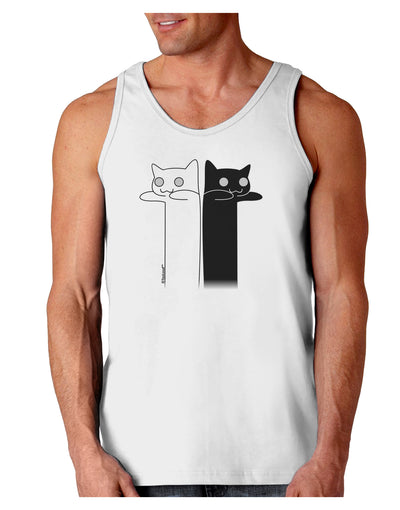 Longcat and Tacgnol - Internet Humor Loose Tank Top by TooLoud-Loose Tank Top-TooLoud-White-Small-Davson Sales