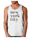 New York City - City Lights Loose Tank Top by TooLoud-Loose Tank Top-TooLoud-White-Small-Davson Sales