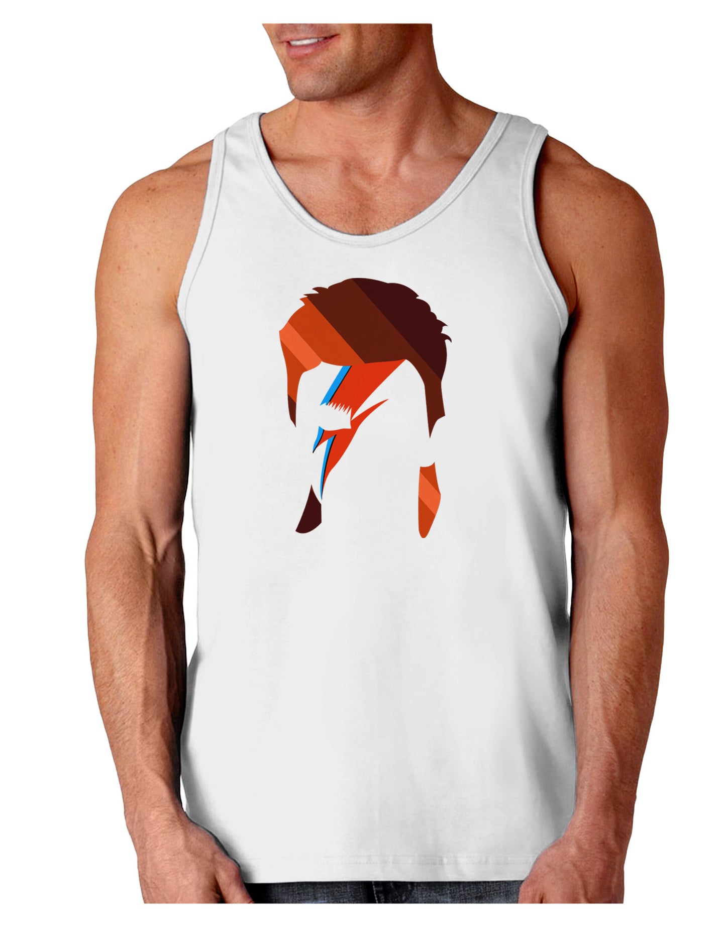 Star Man Loose Tank Top by-Loose Tank Top-TooLoud-White-Small-Davson Sales