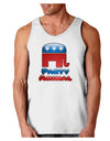 Republican Party Animal Loose Tank Top-Loose Tank Top-TooLoud-White-Small-Davson Sales