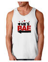 He's BAE - Left Arrow Loose Tank Top-Loose Tank Top-TooLoud-White-Small-Davson Sales