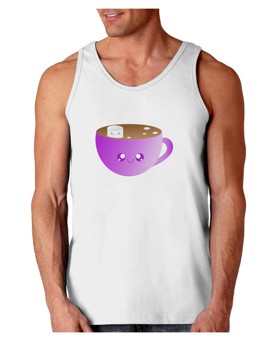 Cute Hot Cocoa Christmas Loose Tank Top-Loose Tank Top-TooLoud-White-Small-Davson Sales