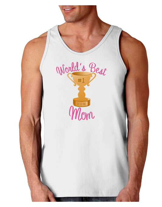 World's Best Mom - Number One Trophy Loose Tank Top-Loose Tank Top-TooLoud-White-Small-Davson Sales