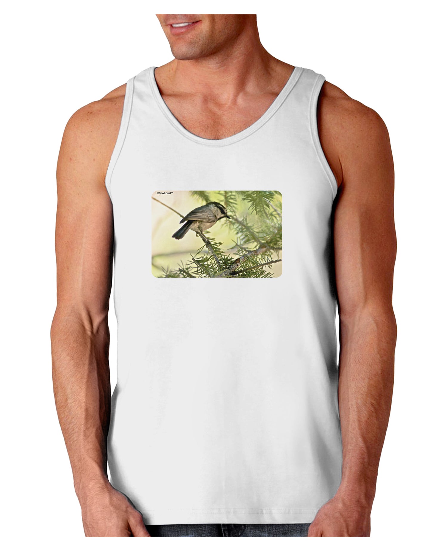 CO Chickadee Loose Tank Top-Loose Tank Top-TooLoud-White-Small-Davson Sales
