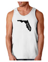 Florida - United States Shape Loose Tank Top by TooLoud-Loose Tank Top-TooLoud-White-Small-Davson Sales