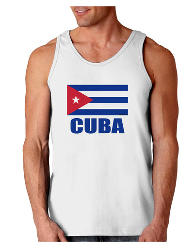 Cuba Flag Cuban Pride Loose Tank Top by TooLoud-Loose Tank Top-TooLoud-White-Small-Davson Sales