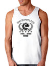 Best Grandpa Ever Distressed Collegiate Loose Tank Top-Loose Tank Top-TooLoud-White-Small-Davson Sales