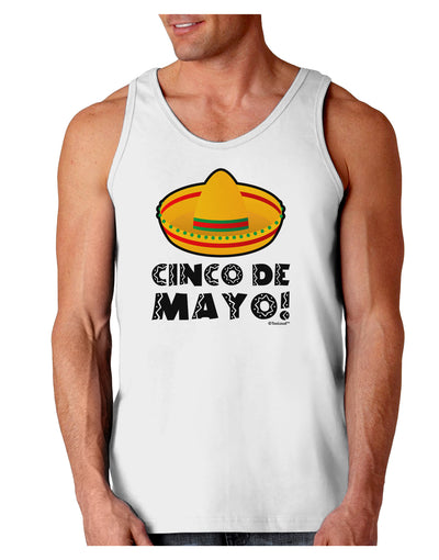 Sombrero Design - Cinco de Mayo Loose Tank Top by TooLoud-Loose Tank Top-TooLoud-White-Small-Davson Sales