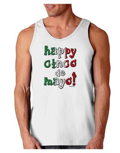 Happy Cinco de Mayo - Cactus Design Loose Tank Top by TooLoud-Loose Tank Top-TooLoud-White-Small-Davson Sales