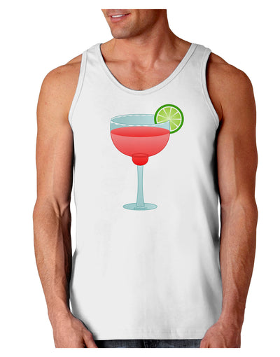 Red Margarita with Lime - Cinco de Mayo Loose Tank Top by TooLoud-Loose Tank Top-TooLoud-White-Small-Davson Sales