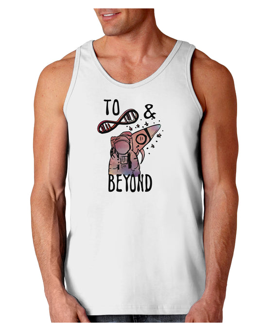 TooLoud To infinity and beyond Loose Tank Top-Mens-LooseTanktops-TooLoud-White-Small-Davson Sales