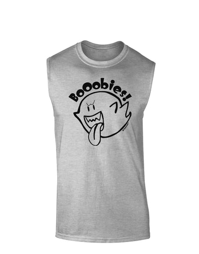 Booobies Muscle Shirt-Muscle Shirts-TooLoud-AshGray-Small-Davson Sales