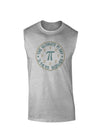 The Ultimate Pi Day Emblem Muscle Shirt  by TooLoud