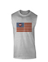 American Bacon Flag Muscle Shirt-TooLoud-AshGray-Small-Davson Sales