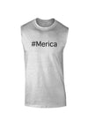 #Merica Muscle Shirt-TooLoud-AshGray-Small-Davson Sales