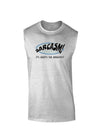 Sarcasm It's What's For Breakfast Muscle Shirt-Hats-TooLoud-AshGray-Small-Davson Sales