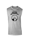 Future Astronaut Muscle Shirt-TooLoud-AshGray-Small-Davson Sales
