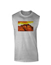 San Juan Mountain Range CO Muscle Shirt-TooLoud-AshGray-Small-Davson Sales