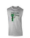 Peace Man Alien Muscle Shirt