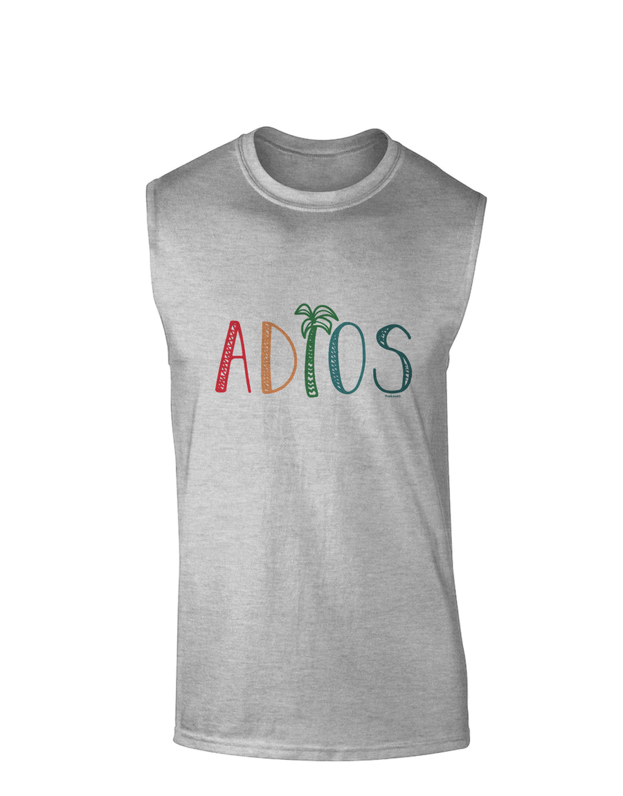 Adios Muscle Shirt-Muscle Shirts-TooLoud-White-Small-Davson Sales