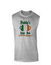 Paddy's Irish Pub Muscle Shirt by TooLoud-Clothing-TooLoud-AshGray-Small-Davson Sales