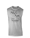 Personalized Mr and Mrs -Name- Established -Date- Design Muscle Shirt-TooLoud-AshGray-Small-Davson Sales