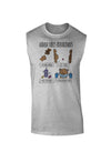 Corona Virus Precautions Muscle Shirt-Muscle Shirts-TooLoud-AshGray-Small-Davson Sales