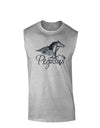 Pegasus Color Illustration Muscle Shirt-TooLoud-AshGray-Small-Davson Sales