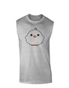 Cute Little Chick - White Muscle Shirt by TooLoud-TooLoud-AshGray-Small-Davson Sales