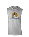 Follow Your Heart Fortune Muscle Shirt-TooLoud-AshGray-Small-Davson Sales