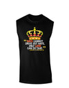 MLK - Only Love Quote Dark Muscle Shirt-TooLoud-Black-Small-Davson Sales