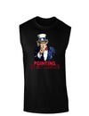 Uncle Sam Pointing is my Right Dark Muscle Shirt-TooLoud-Black-Small-Davson Sales