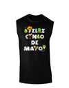 Feliz Cinco de Mayo - Fiesta Icons Dark Muscle Shirt by TooLoud-TooLoud-Black-Small-Davson Sales