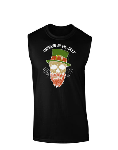 Drinking By Me-Self Muscle Shirt-Muscle Shirts-TooLoud-Black-Small-Davson Sales